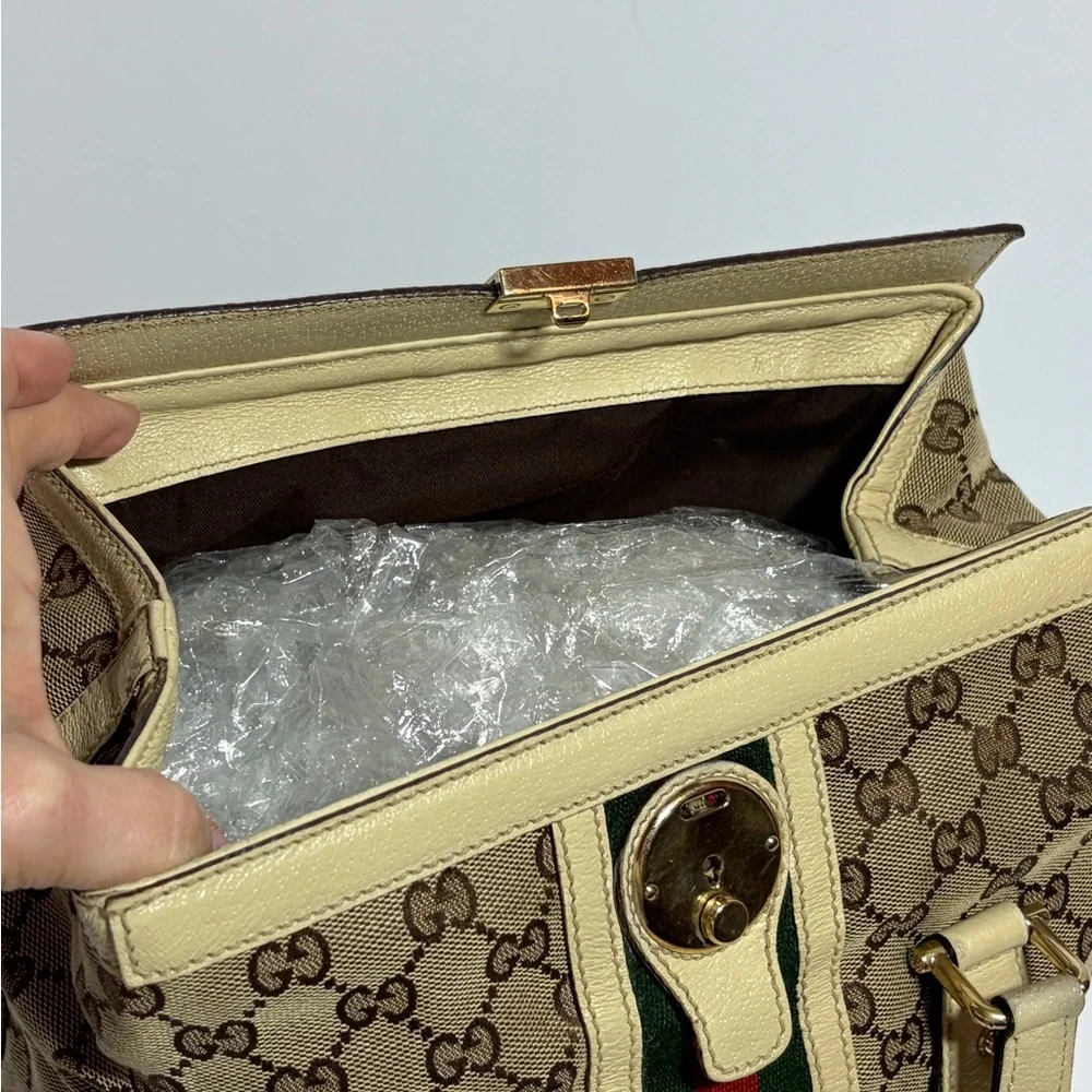 Rare, AUTHENTIC Gucci Treasure Boston Bag